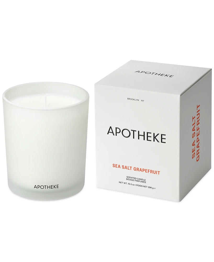 Apotheke Sea Salt Grapefruit Candle, 10.5 oz.