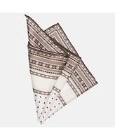 Elizabetta Men's Pois - Silk Pocket Square for Men