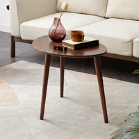 Solid Oak Wood Coffee Table - Easy Assembly