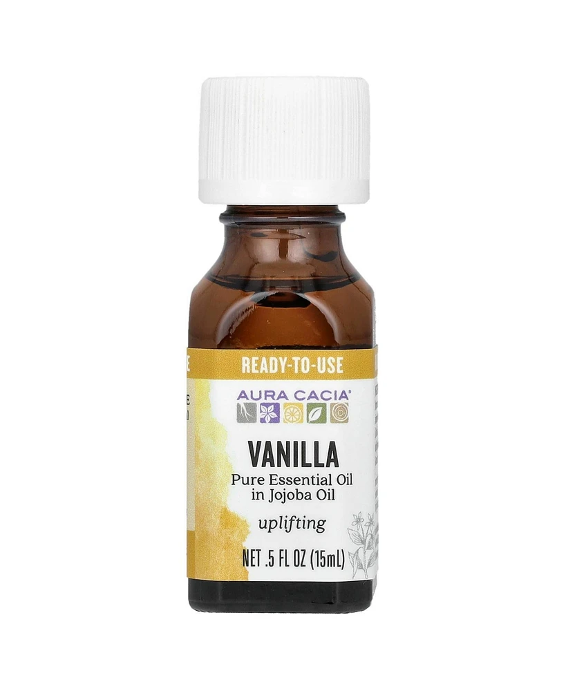 Aura Cacia Pure Essential Oil In Jojoba Oil Vanilla