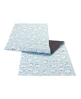 Slickblue Blue White Chicken Dining Table Runner 72l