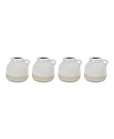 Slickblue Stoneware Bud Vase (Set of