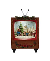 Jim Shore Rudolph Led Diorama Tv Scene Figurine