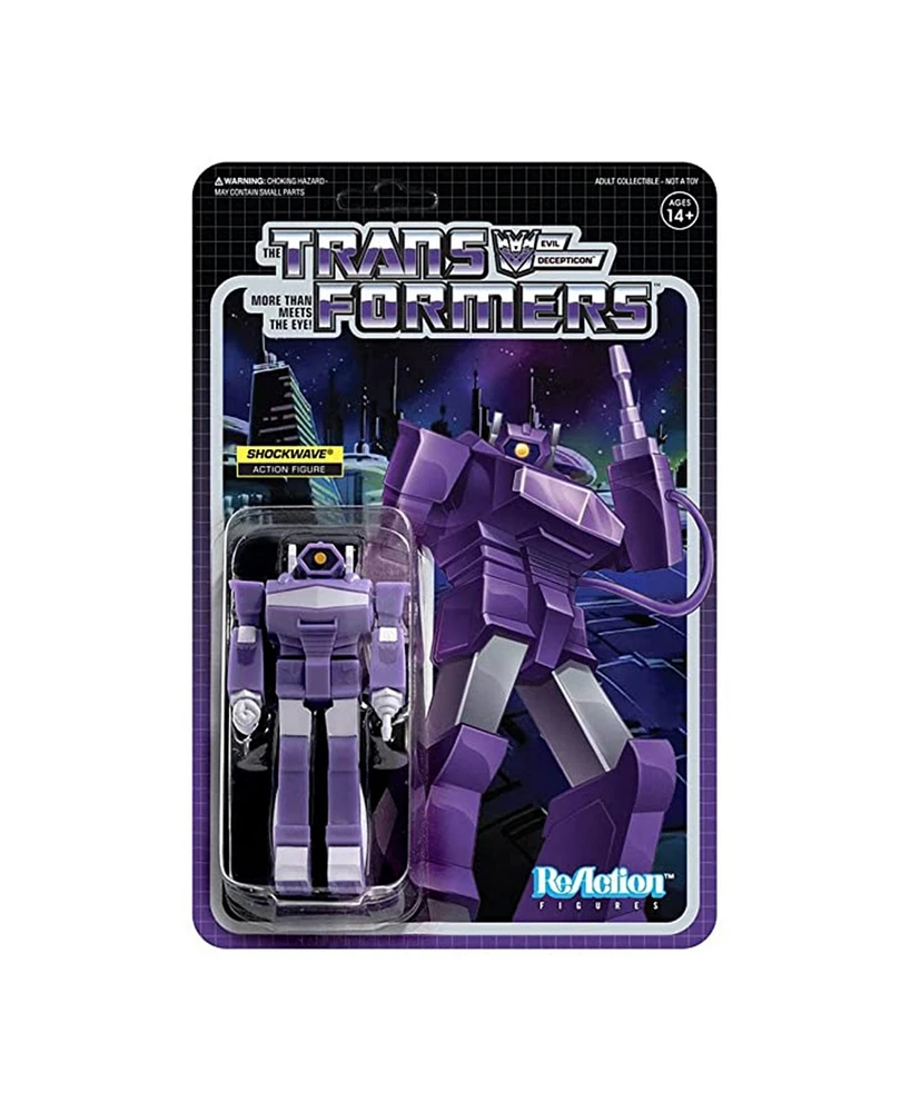 Super7 Transformers Shockwave Reaction Figure