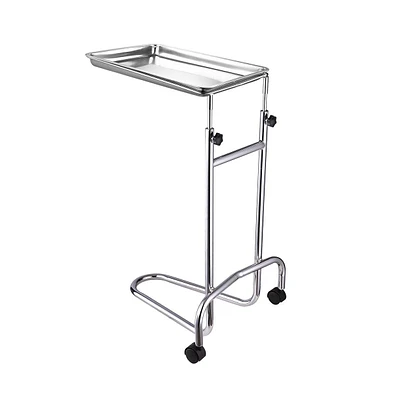 Yescom Mobile Mayo Stainless Steel Tray Stand Medical Doctor Tattoo Spa Salon Equipment