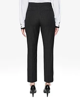 Karl Lagerfeld Paris Women's Pinstriped Slim-Leg Pants