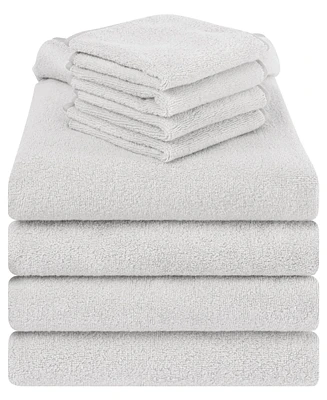 American Soft Linen Turkish Cotton Baby Toddler 8-Pc. Bath Towel Set