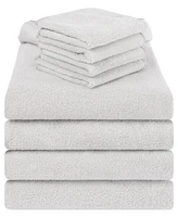 American Soft Linen Turkish Cotton Baby Toddler 8-Pc. Bath Towel Set