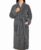 American Soft Linen Lightweight Plush Shawl Collar Bathrobes