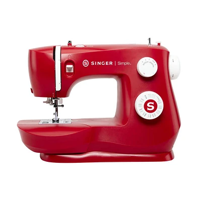 Simple 3337 Sewing Machine - Red