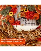 Maggift Thanksgiving Fall Door Decor