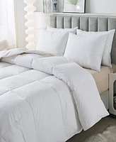 Royal Velvet Year Round White Goose Nano Down and Feather Blend Comforter