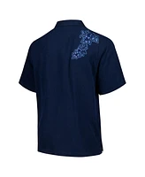 Tommy Bahama Men's Navy Chicago Bears Hibiscus Camp Button-Up Shirt