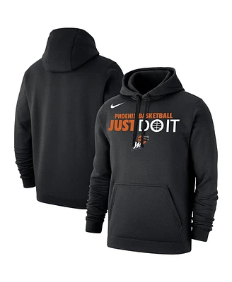 Nike Men's and Women's Black Phoenix Mercury Just Do It Club Pullover Hoodie