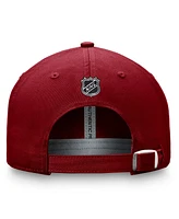 Fanatics Men's Burgundy Colorado Avalanche Authentic Pro Prime Adjustable Hat