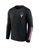 Fanatics Men's Black Tennessee Volunteers Spring Break Long Sleeve T-Shirt