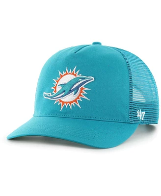 '47 Brand Men's Aqua Miami Dolphins Mesh Hitch Trucker Adjustable Hat