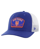 '47 Brand Men's Royal New York Mets Retro Region Patch Trucker Adjustable Hat