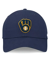 Nike Men's Navy Milwaukee Brewers Club Adjustable Hat