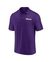 Fanatics Men's Minnesota Vikings Lockup Two-Pack Polo Set