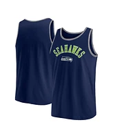 Fanatics Men's College Navy Seattle Seahawks Bet Tank Top