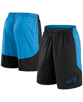 Fanatics Men's Black/Blue Carolina Panthers Go Hard Shorts