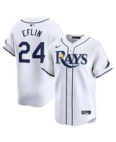 Nike Men's Zach Eflin White Tampa Bay Rays Home Limited Player Jersey