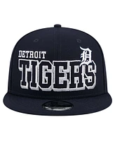 New Era Men's Navy Detroit Tigers Game Day Bold 9FIFTY Snapback Hat