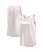 Fanatics Men's Cream Kansas City Chiefs Elements Tank Top