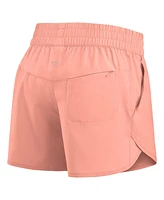 Fanatics Women's Coral Philadelphia Phillies Studio Woven Vibe Shorts