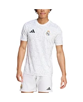 Adidas Men's White Real Madrid 2024/25 Pre-Match Top