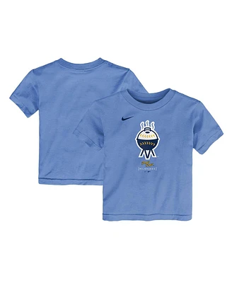 Nike Toddler Powder Blue Milwaukee Brewers City Connect Large Logo T-Shirt