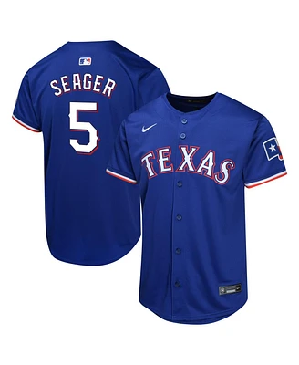 Nike Big Boys and Girls Corey Seager Royal Texas Rangers Alternate Limited Player Jersey