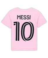 Outerstuff Toddler Lionel Messi Inter Miami Cf Name Number T-Shirt