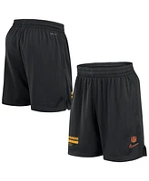 Nike Men's Black Washington Commanders 2024 Sideline Performance Mesh Shorts