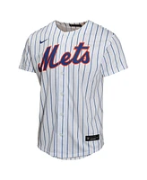 Nike Big Boys and Girls Francisco Lindor White New York Mets Home Game Player Jersey