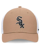 Nike Men's Chicago White Sox Khaki Rise Trucker Adjustable Hat