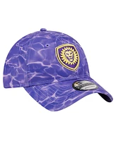 New Era Men's Purple Orlando City Sc Flow 9TWENTY Adjustable Hat