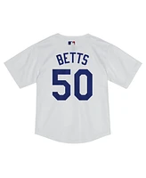 Nike Toddler Mookie Betts White Los Angeles Dodgers Game Jersey