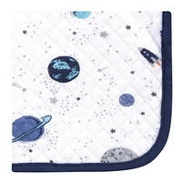 Hudson Baby Infant Boy Quilted Cotton Washcloths