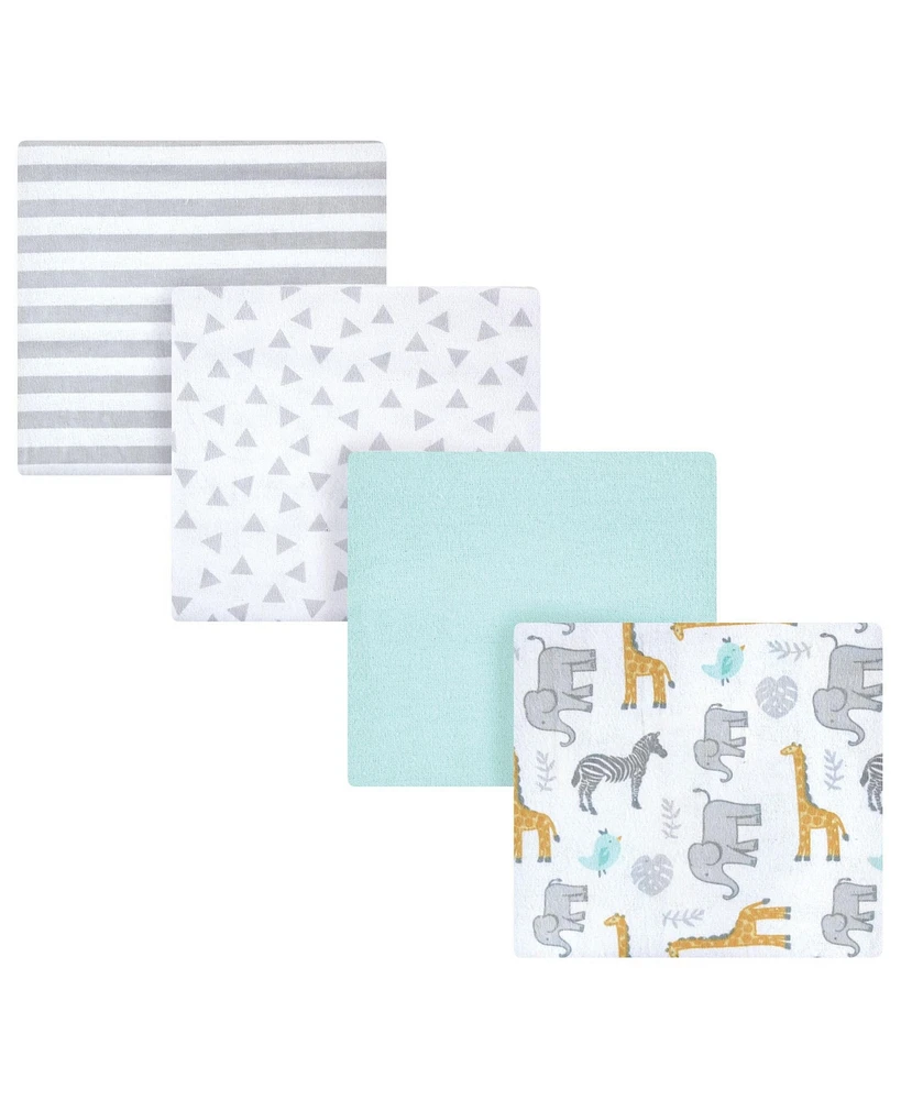 Hudson Baby Unisex Cotton Flannel Receiving Blankets