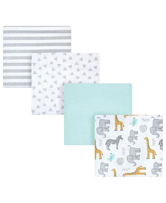Hudson Baby Unisex Cotton Flannel Receiving Blankets