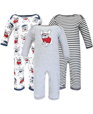 Hudson Baby Boys Cotton Coveralls