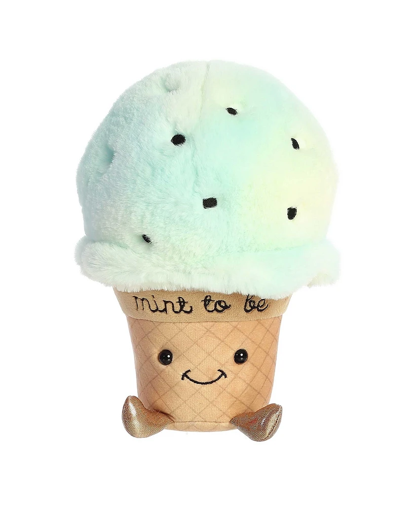 Aurora Small Mint To Be Ice Cream Just Sayin' Witty Plush Toy Green 8"