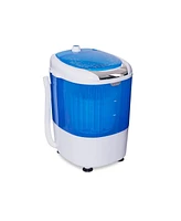 Slickblue 5.5 lbs Portable Semi Auto Washing Machine for Small Space