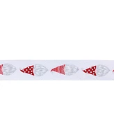 Slickblue Wired Polyester Holiday Ribbon (Set of 2) For Decor
