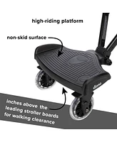 Diono Toddler Hop 'n Roll Universal Stroller Board, Compatible with most strollers, wagons and travel systems, Black