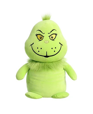 Aurora Large Squishy Grinch Dr. Seuss Whimsical Plush Toy Green 16"