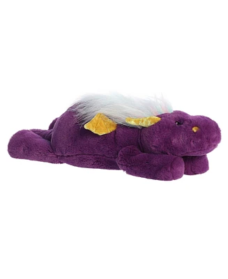 Aurora Large Purple Dragon Snoozles Laid-back Plush Toy 17"