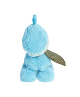 ebba Small Sydney Stego Rattle Eco Eco-Friendly Baby Plush Toy Blue 5.5"